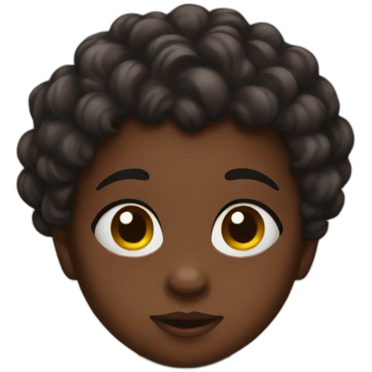 Black baby emoji