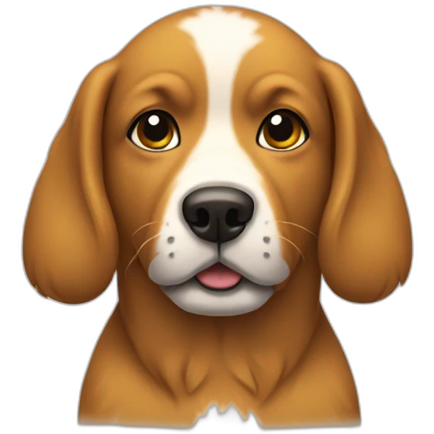 Pee dog emoji