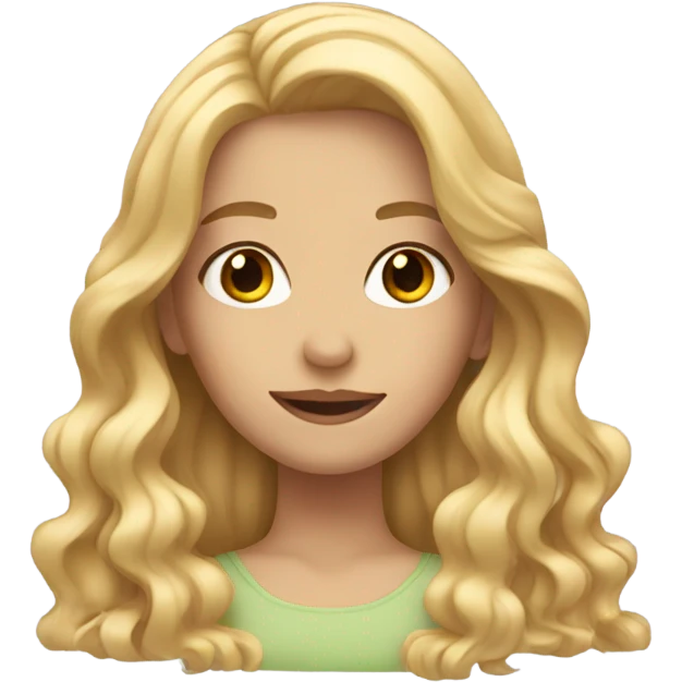 girl with blonde hair  emoji