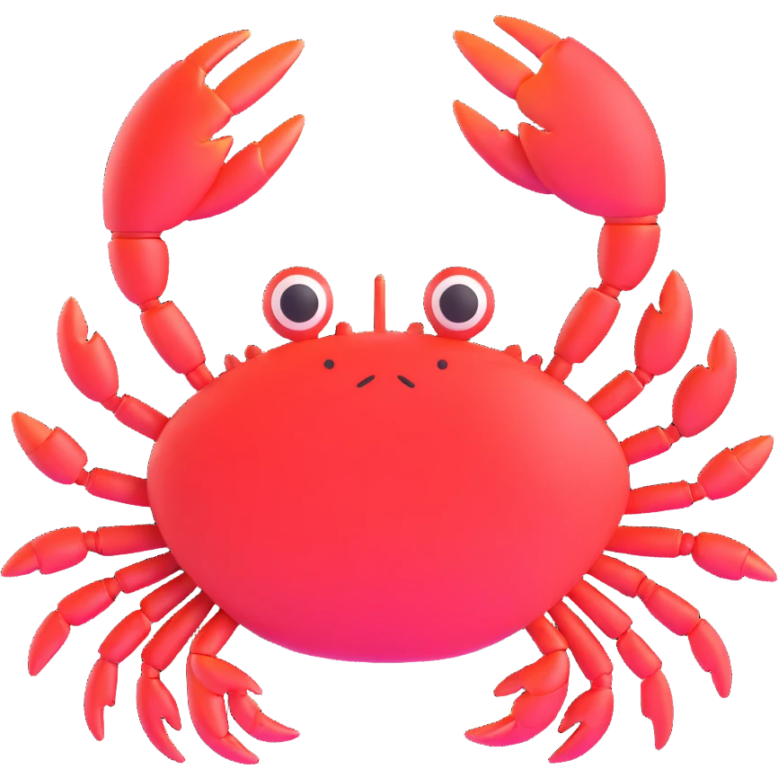 crab emoji