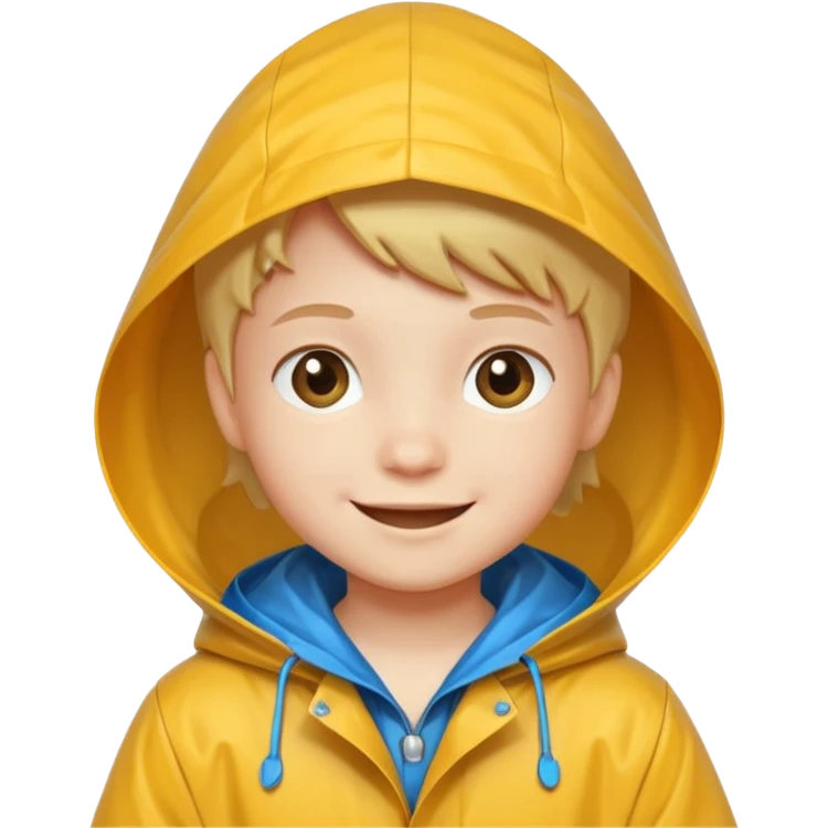 Raincoat Kid emoji