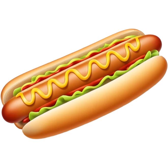 Hot dog literally emoji
