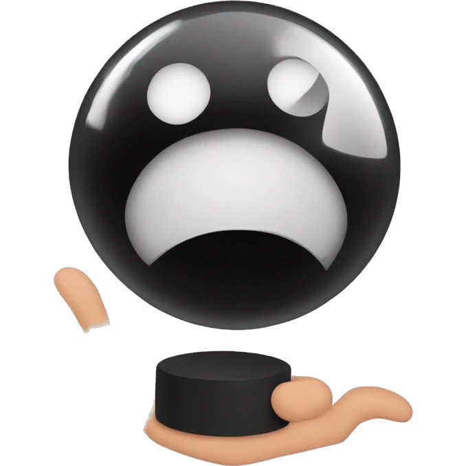 magic 8 ball saying no emoji