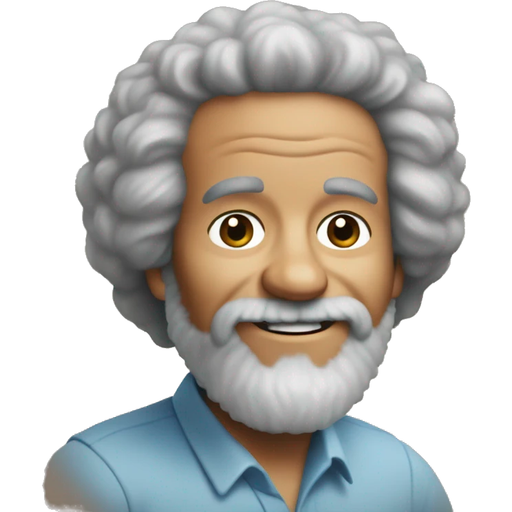 Bob Ross emoji