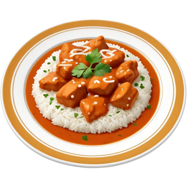 slack emoji indian butter chicken on rice emoji