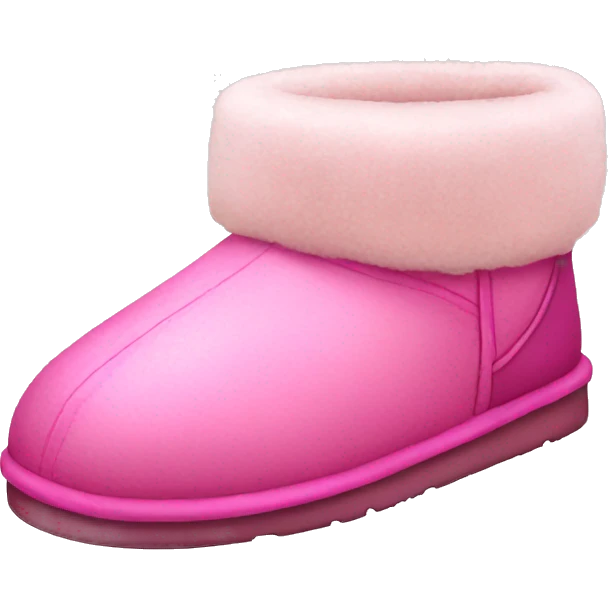 Pink uggs slippers emoji