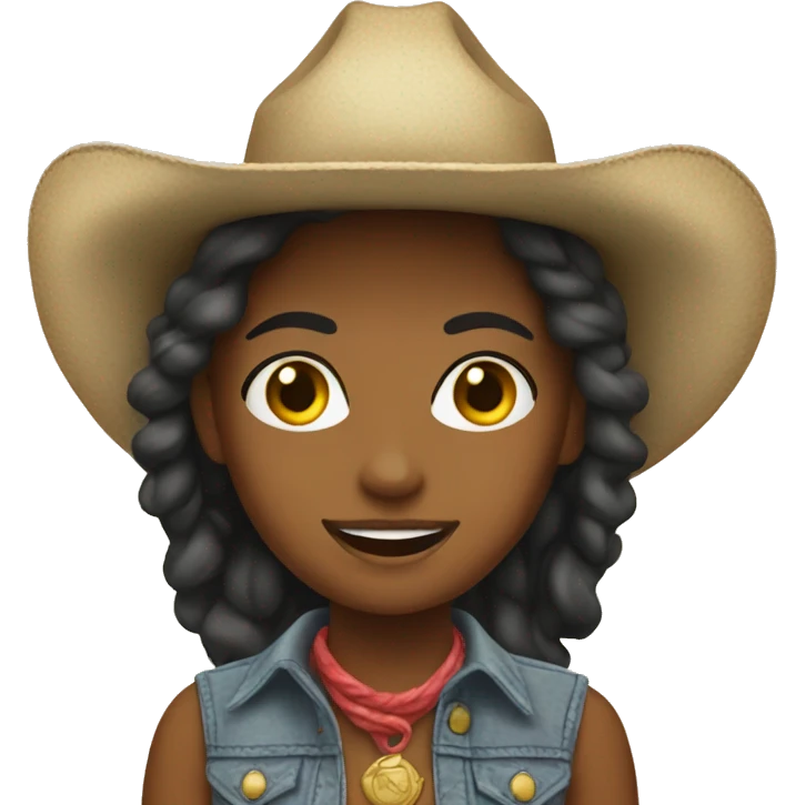 coastal cowgirl  emoji