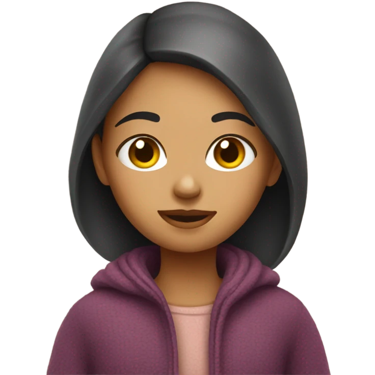 Cozy girl  emoji