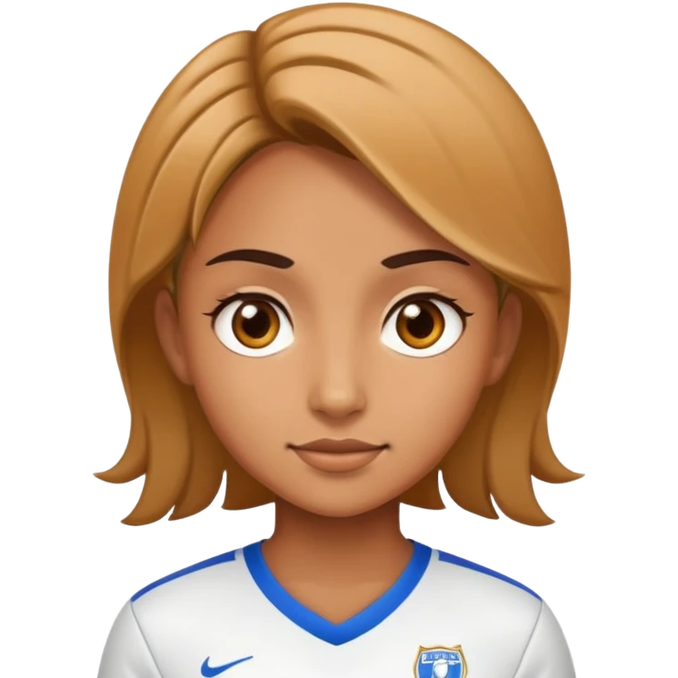 Soccer girl emoji