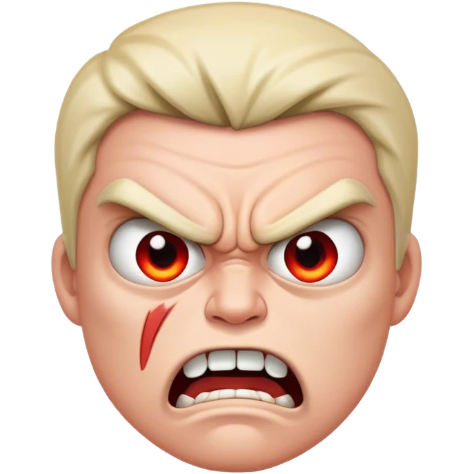 Angry emoji