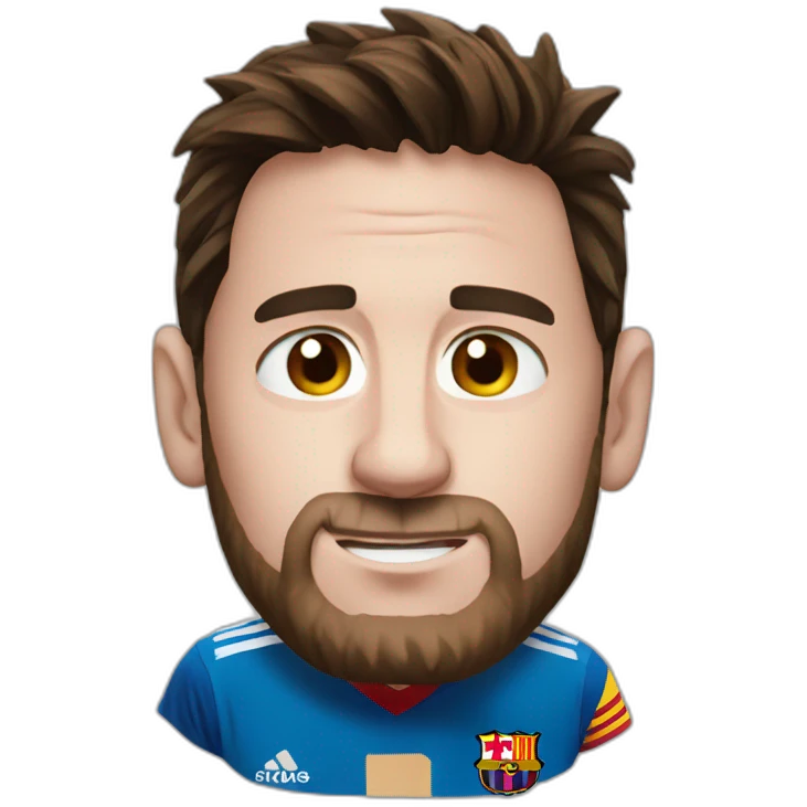 Messi gros emoji