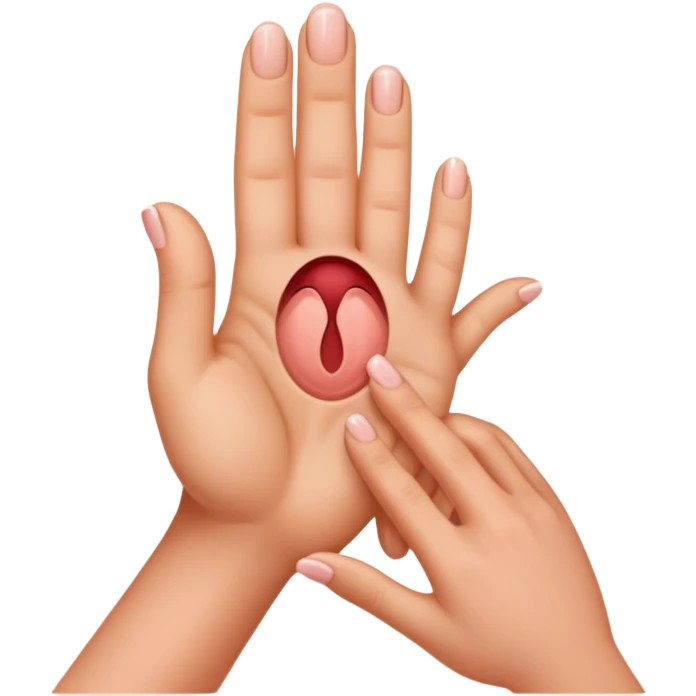 Fingering vagina emoji