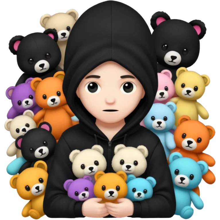 Terrorist who has lots of stuffed animals emoji