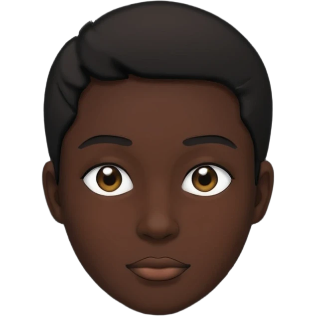 silhouette portrait emoji