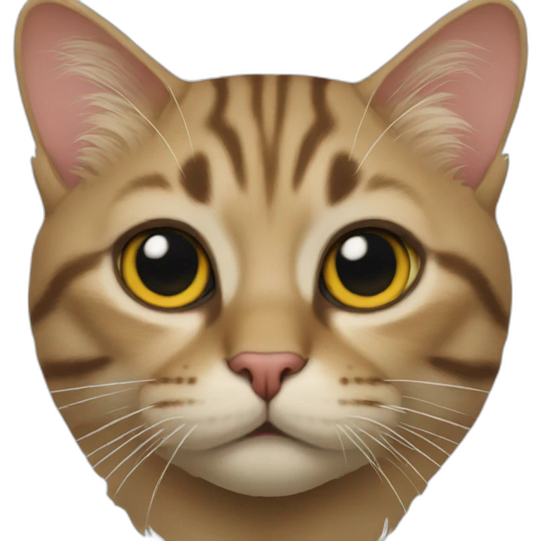 Cat heart emoji