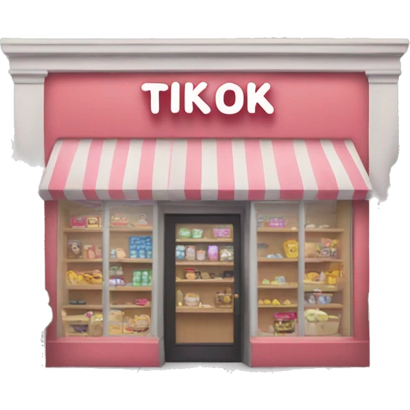 TikTok shop emoji