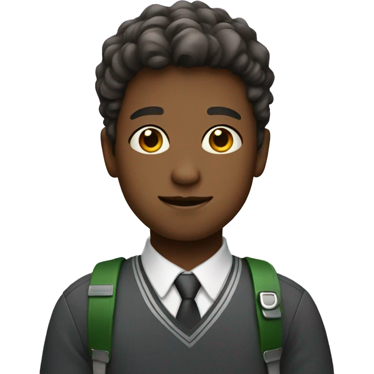 schoolboy who has color palette emoji