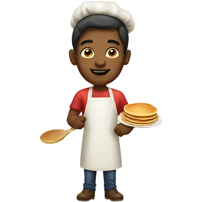 Cooking pancakes  emoji