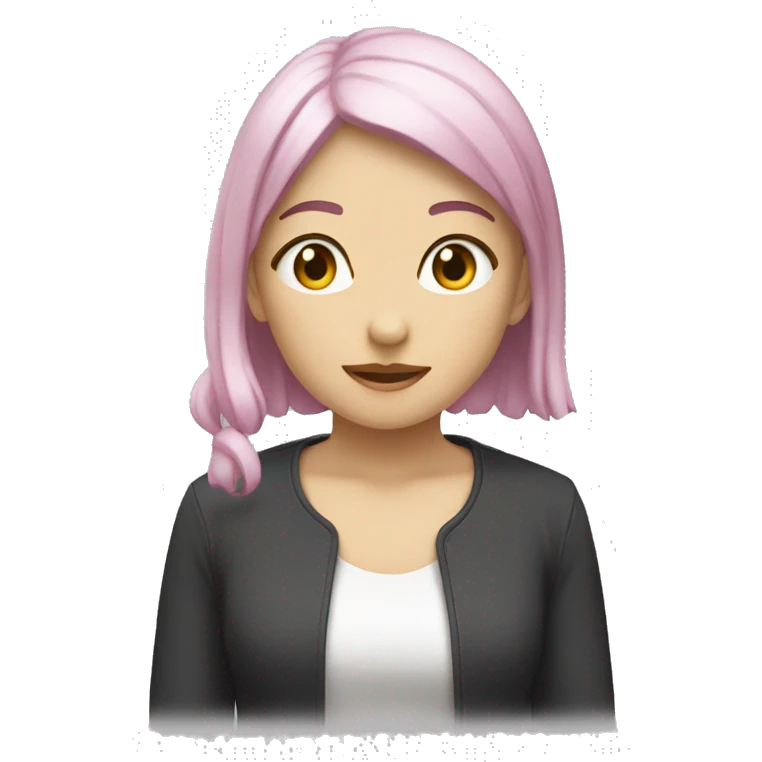 こんにちは女の子  emoji