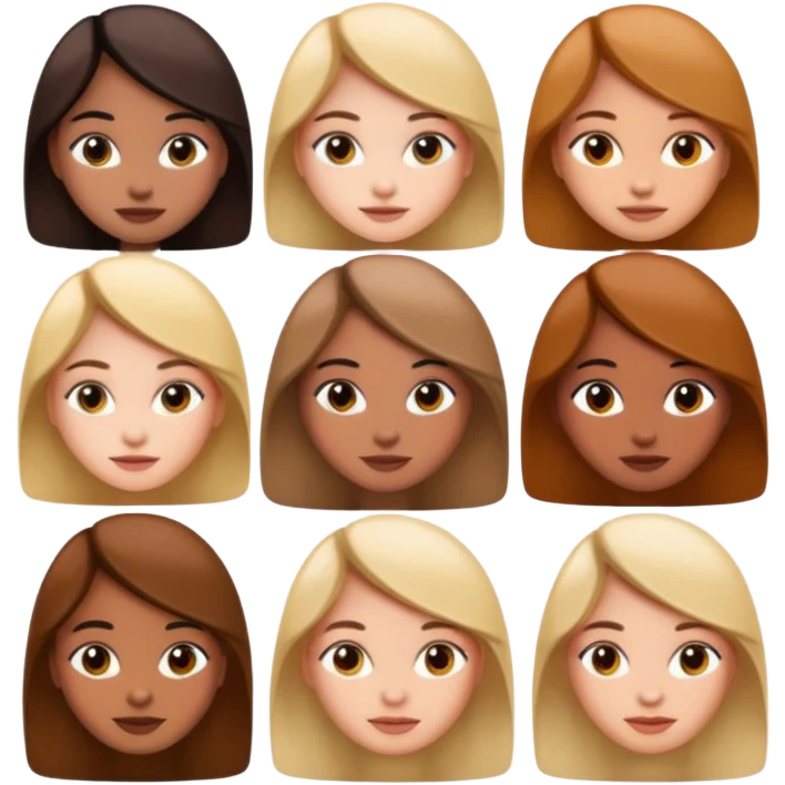Girls emoji