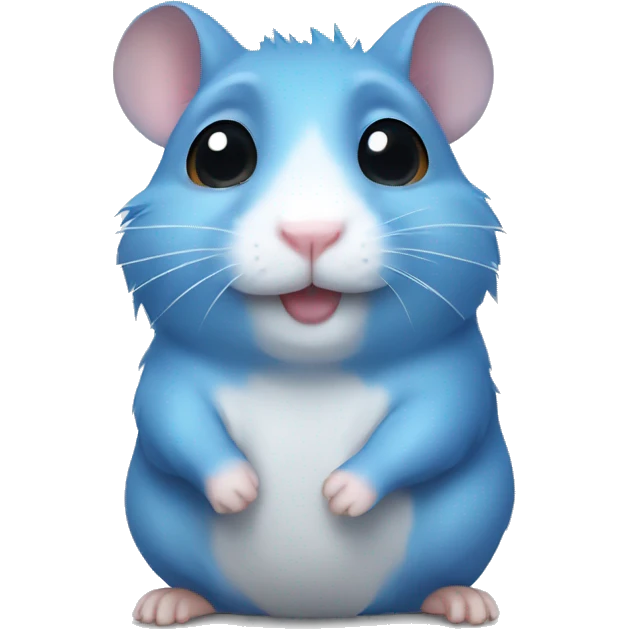 blue hamster emoji