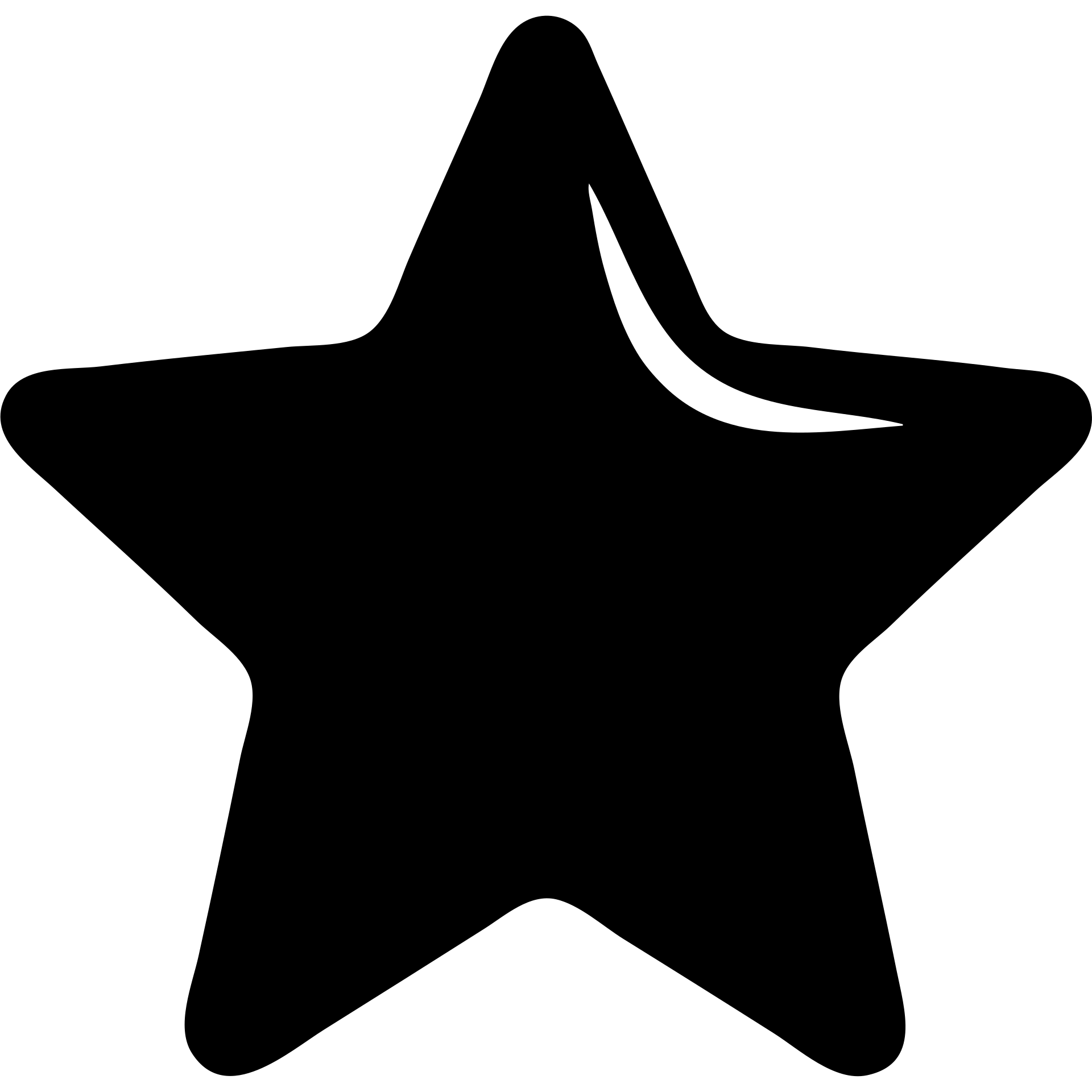 solid icon of a shiny silver star on a glossy black car surface, minimal subtle reflections, focus on mirror shine, elegant and minimal emoji