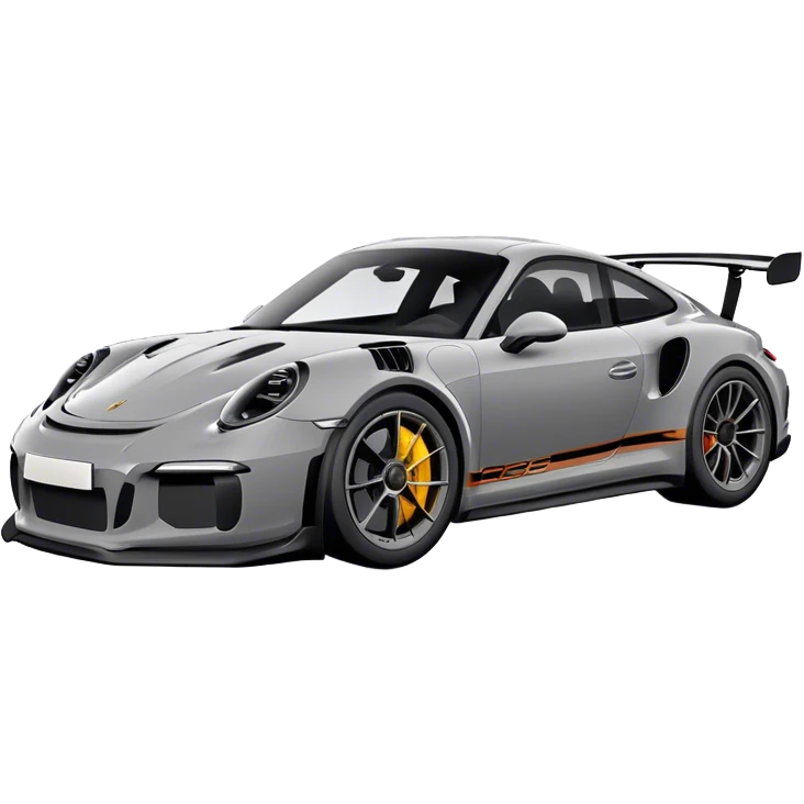 Porsche GT3RS - Porsche (Model Year: 2021) (Iconic colour: Grey and Black) emoji