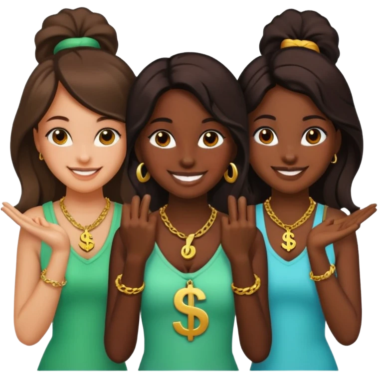 Dinero girls emoji