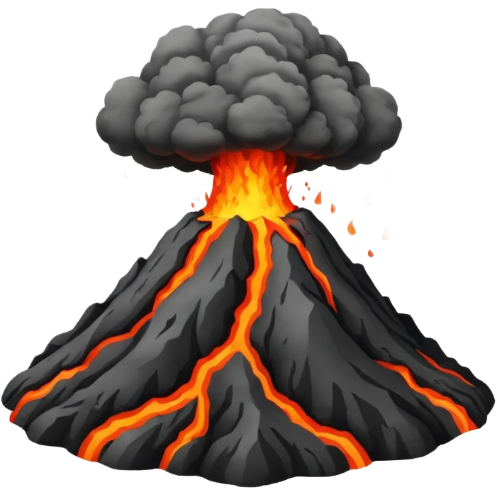 Volcano emoji