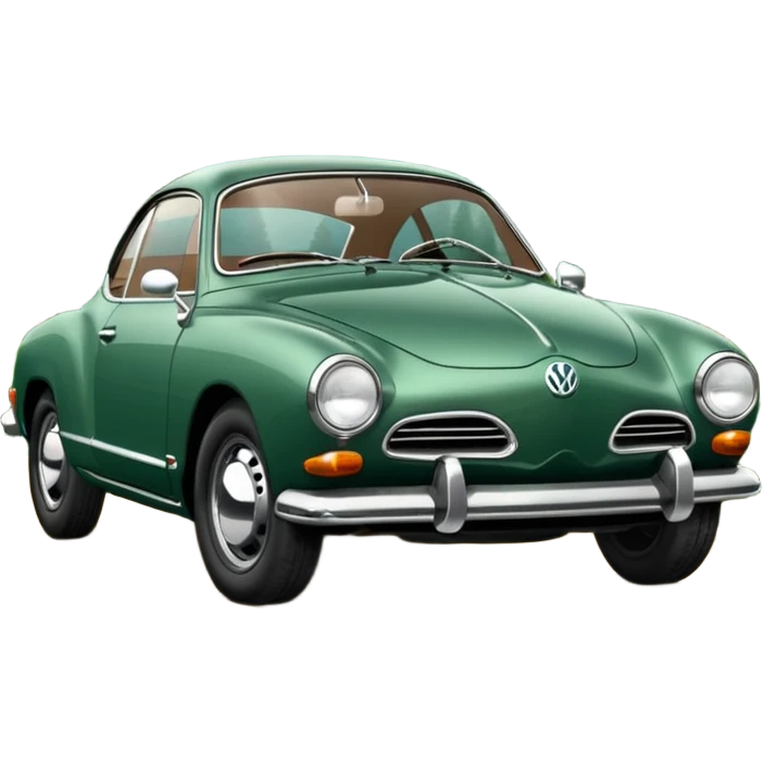 forest green vw karmann ghia emoji