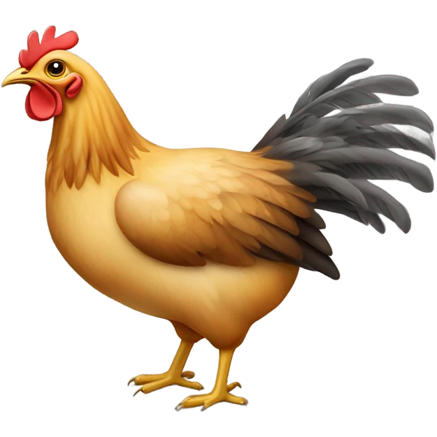 Tanzendes Huhn emoji