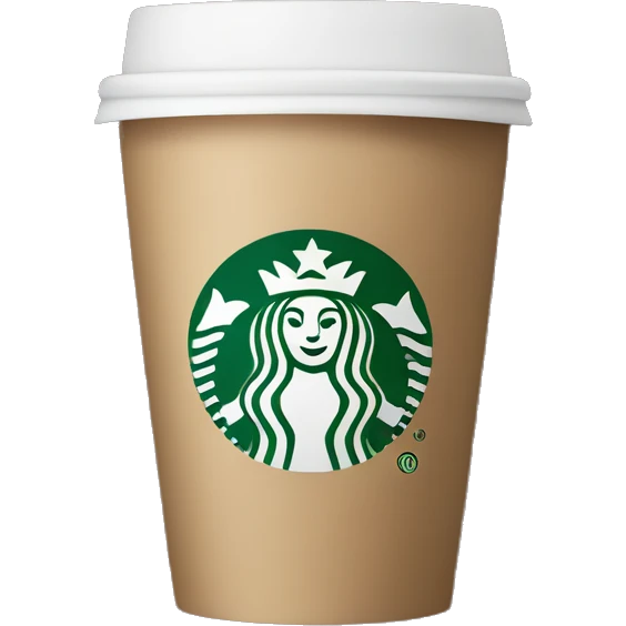 Starbucks coffee cup  emoji