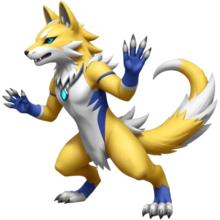 WereGarurumon-Renamon-Zeraora-fusion emoji