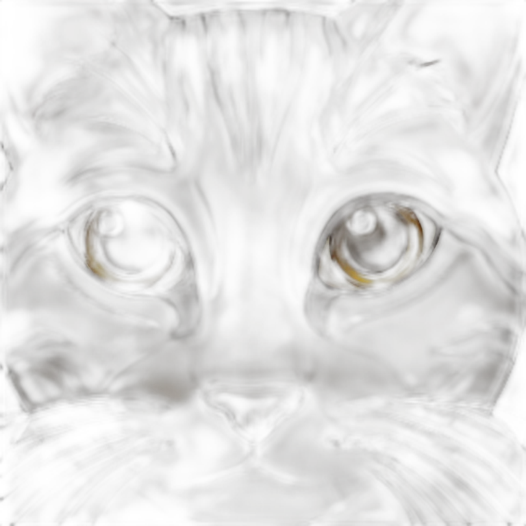 dark brown and gray tabby cat emoji