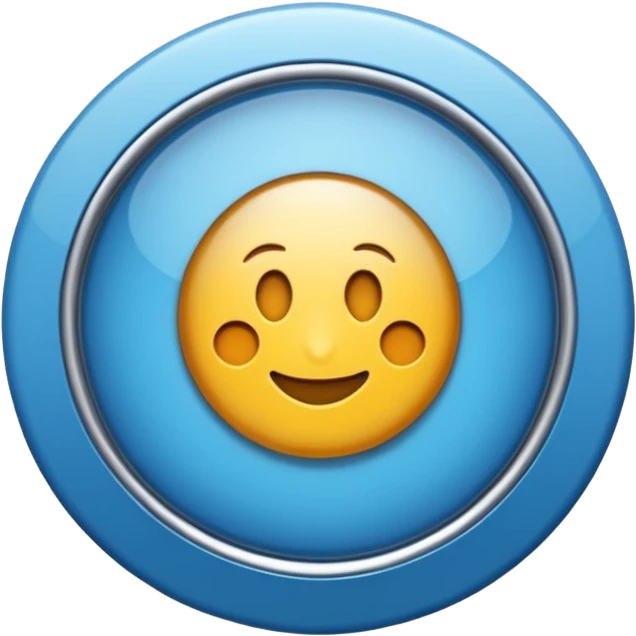 Badge bleu certifié emoji