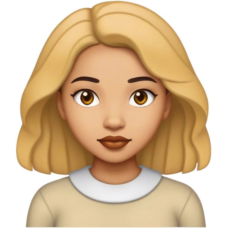 lightskin girl emoji