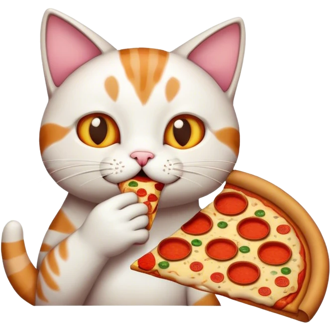 Katze Pizza emoji
