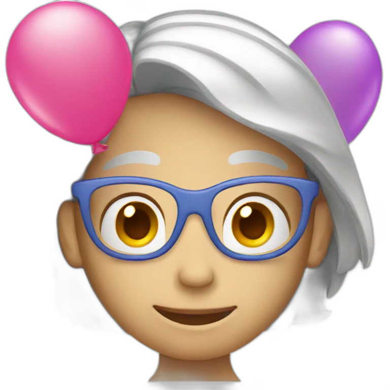 Birthday ballon emoji