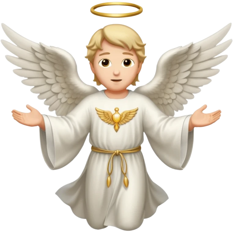angel gabriel flying emoji