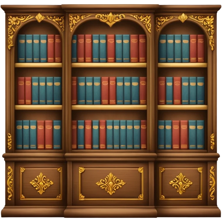 Bookcase
 emoji