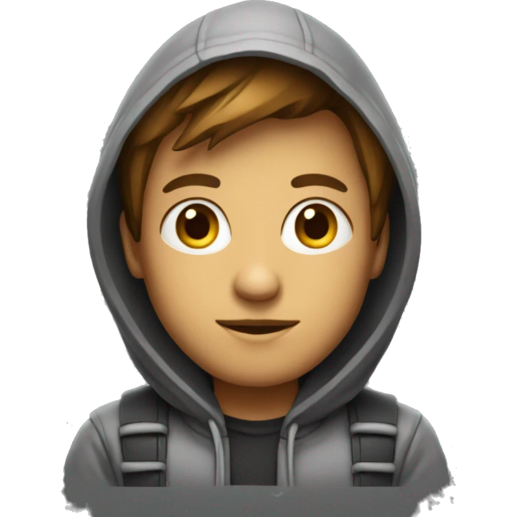 software developer in hoodie emoji
