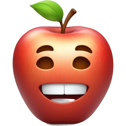3d Apple  emoji