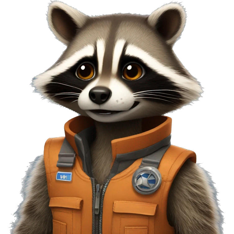 Rocket racoon  emoji