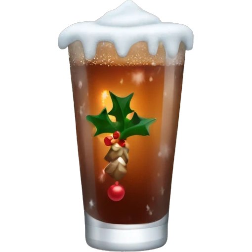 Christmas drink  emoji