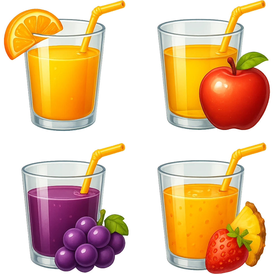 SUCCO DI FRUTTA EMOJI STYLE IPHONE emoji