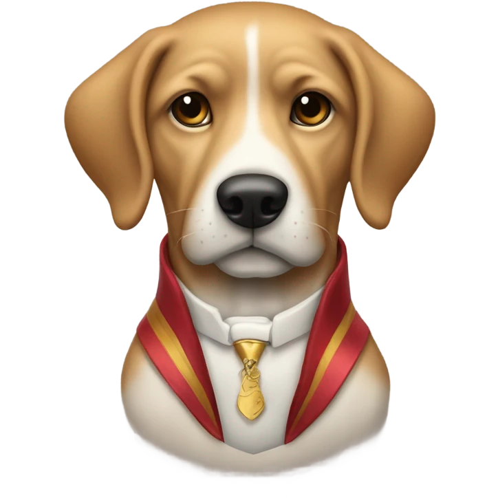 perro con lazo  emoji