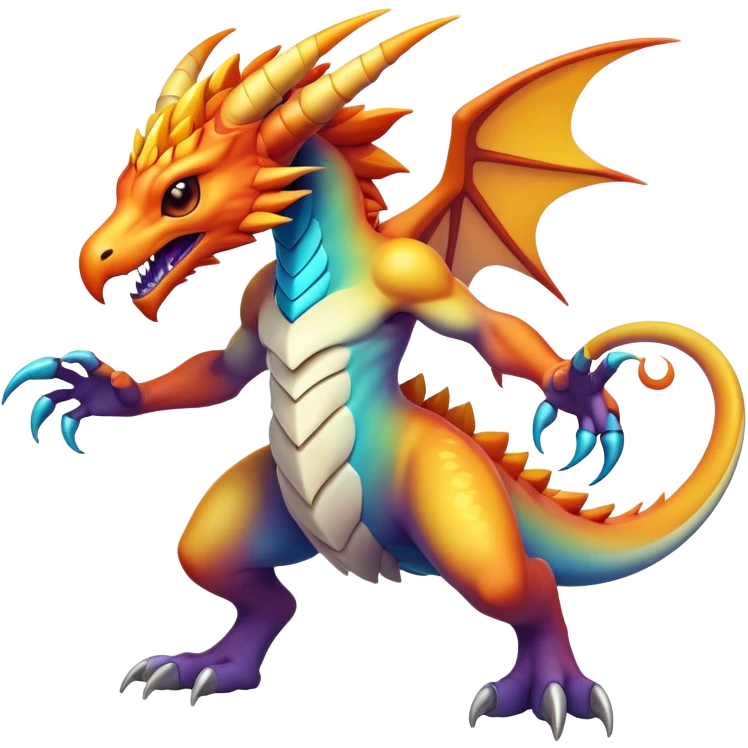 Epic legendary complex gradients aesthetic-Fakémon-creature emoji
