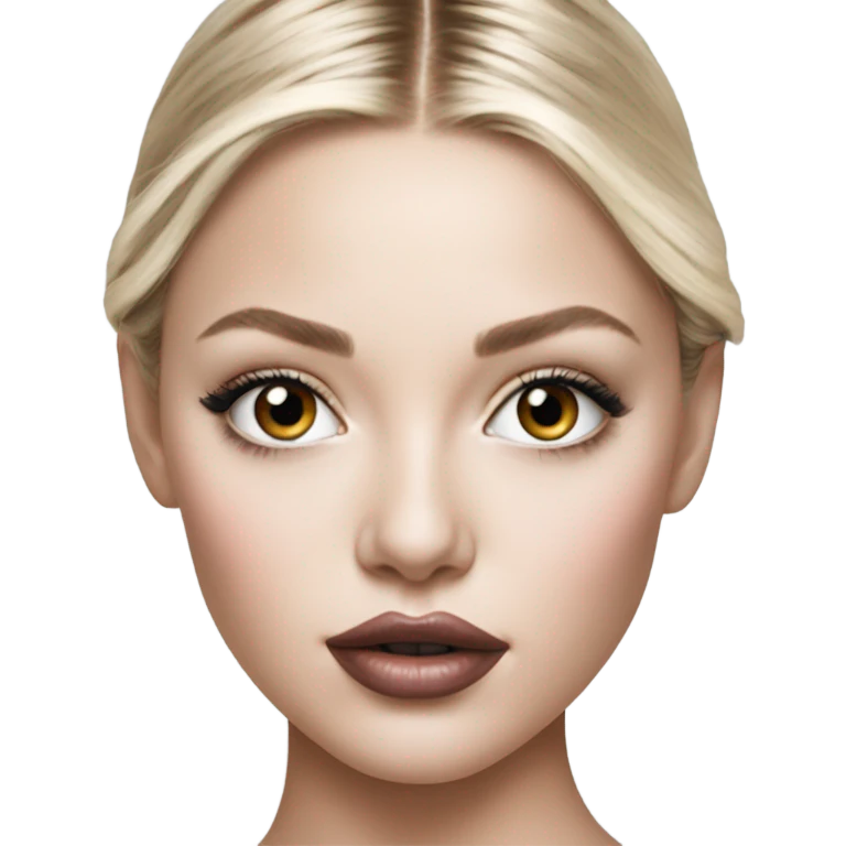 Hyper Realistic beautiful dior model  emoji
