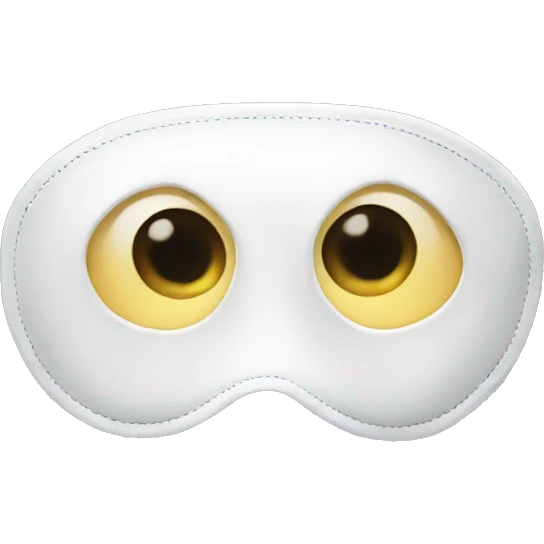 eye mask without people emoji