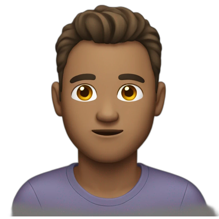 Desapointed guy emoji